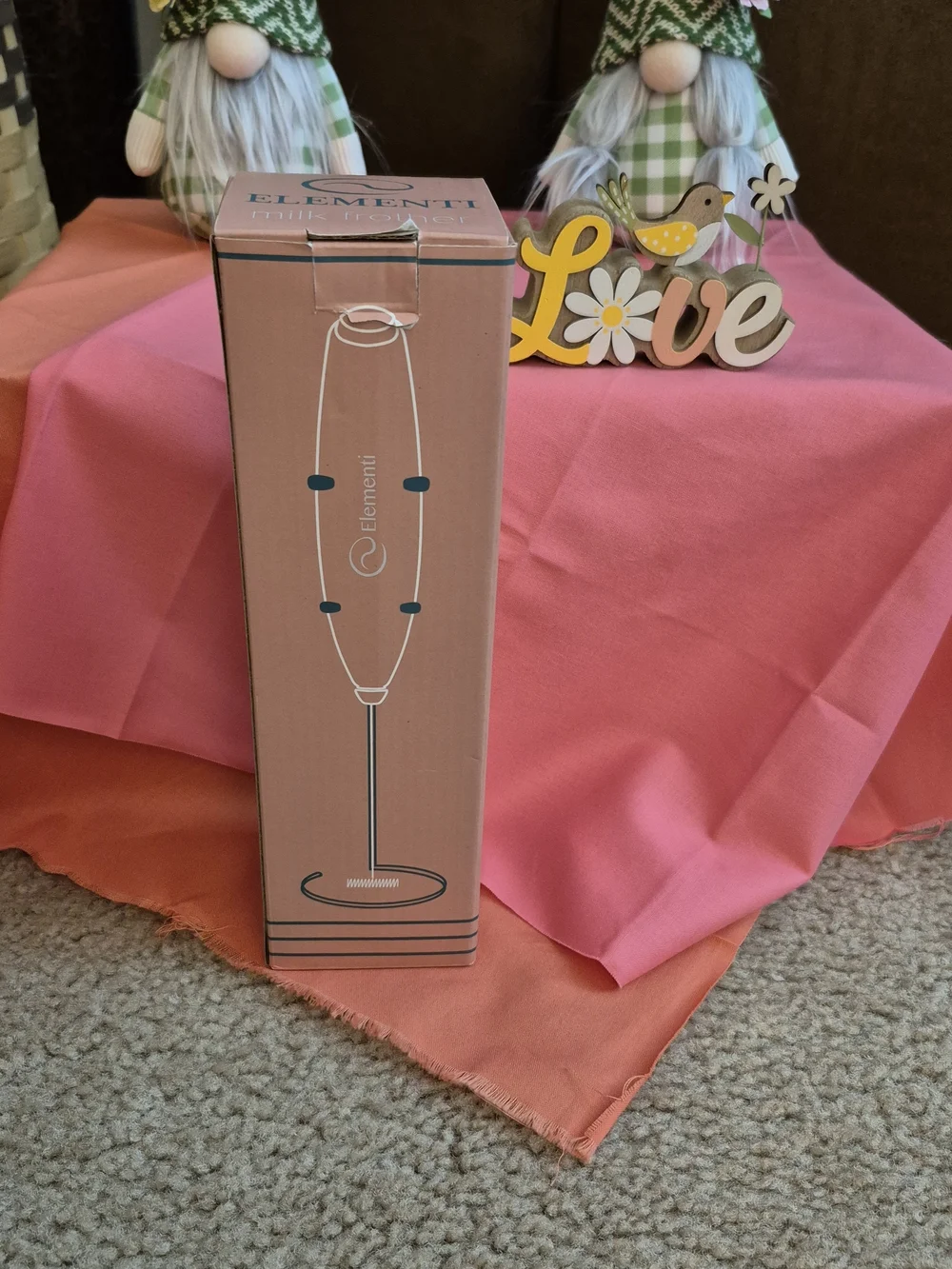 Element Teal Handheld Milk Frother. BRAND NEW!!